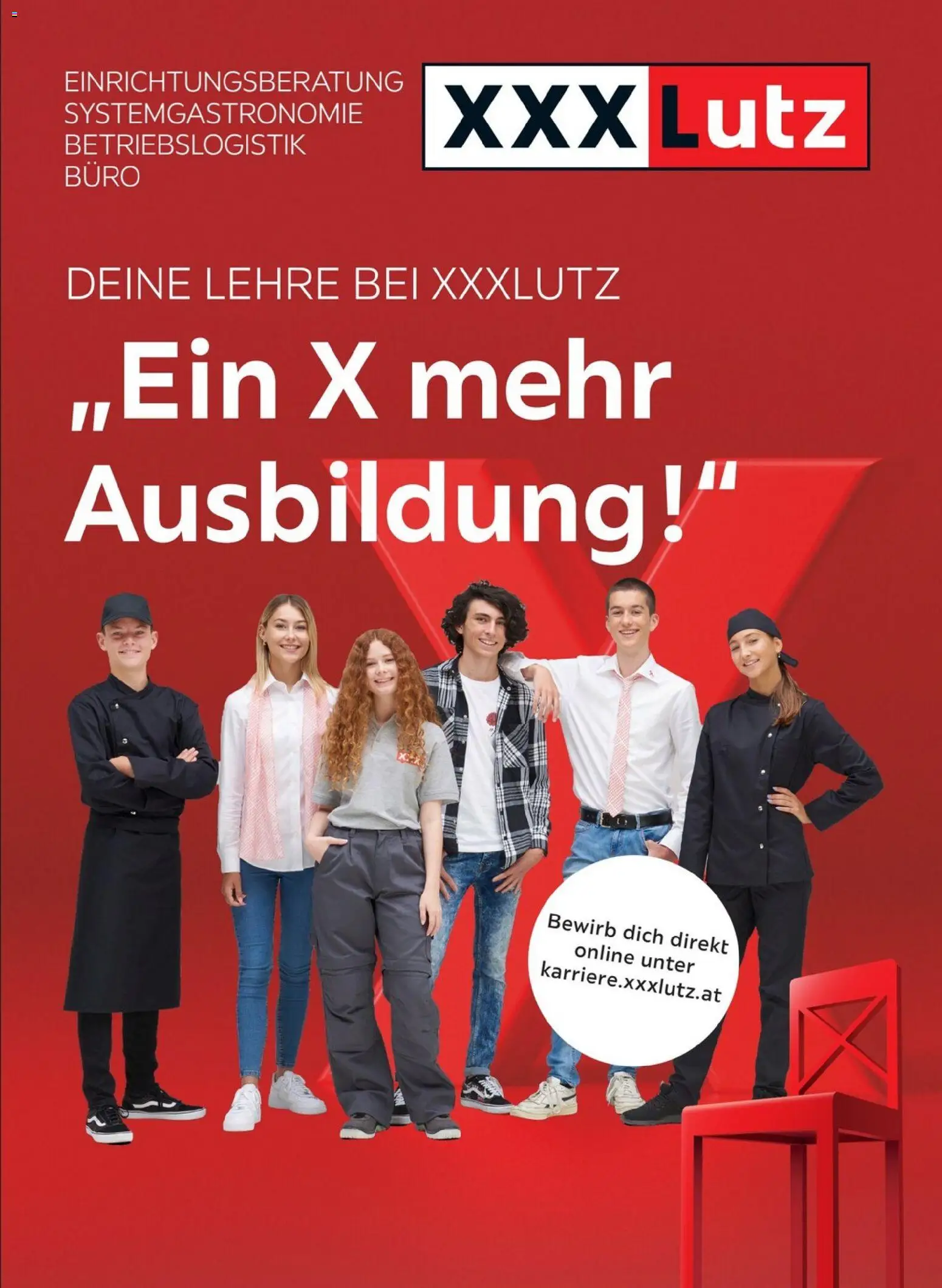 XXXLutz Ein X mehr Ausbildung gültig ab 05.01.2026 | Seite: 1