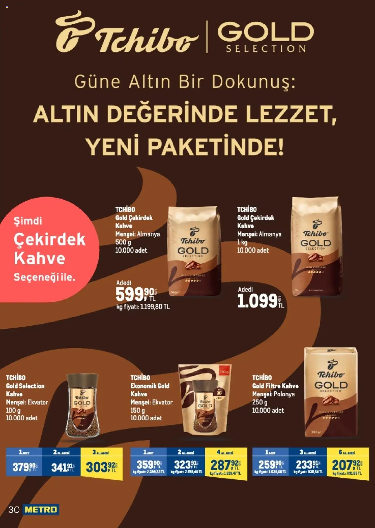 Metro Q4 Tedarikçi Flyer - 23.09.2025 tarihinden itibaren geçerlidir | Sayfa: 30 | Ürünler: Kahve