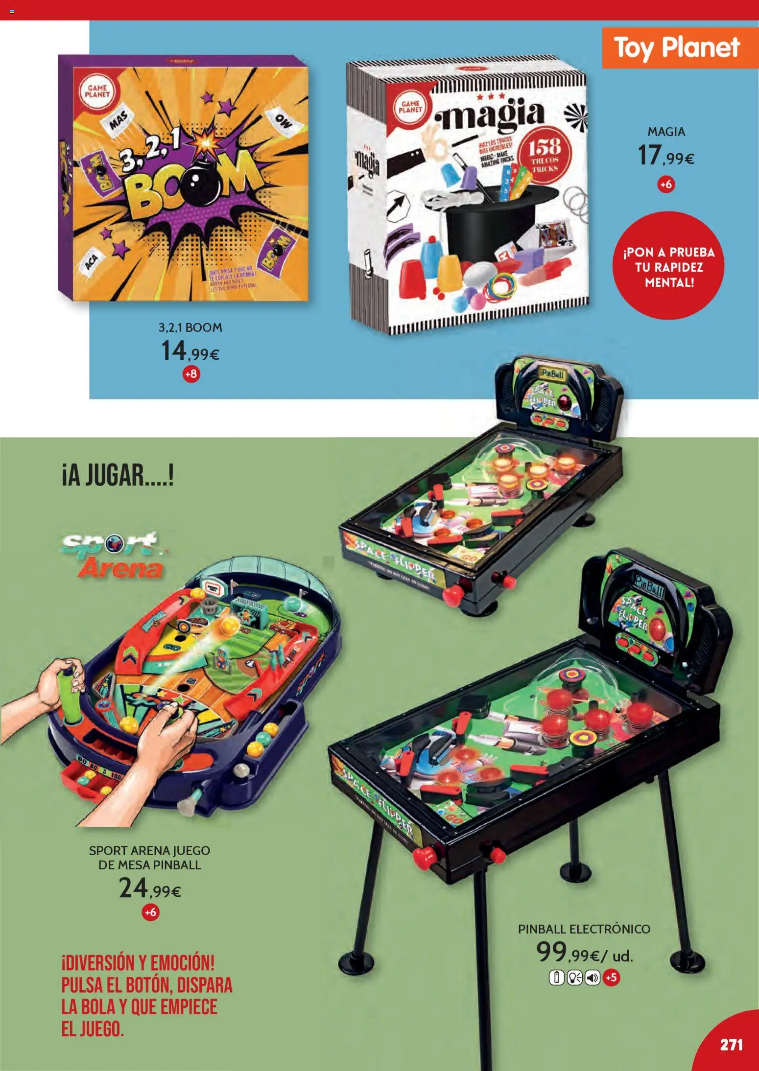 Toy Planet - Catálogo Juguetes Navidad │ válido desde el 03.11.2025 | Página: 271 | Productos: Mesa