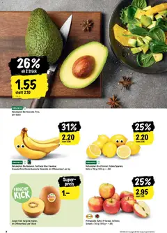 Naturaplan Bio-Avocado, Peru, Bio-Avocado, Peru, per Stück ab 04.12.2025 gültig | Seite: 2 | Produkte: Avocado, Kiwi, Apple