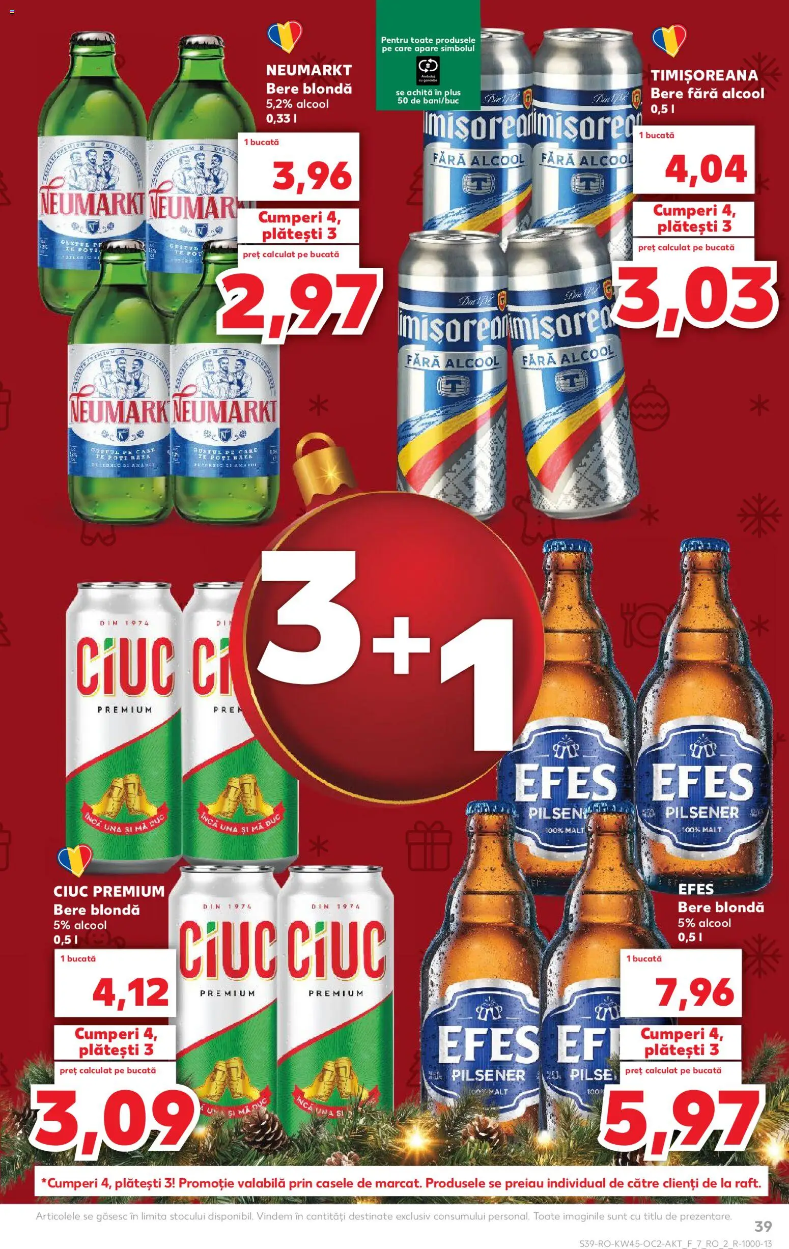 Kaufland RO akciós ujság - amely érvényes a következő dátumtól: 05.11.2025 | Oldal: 39