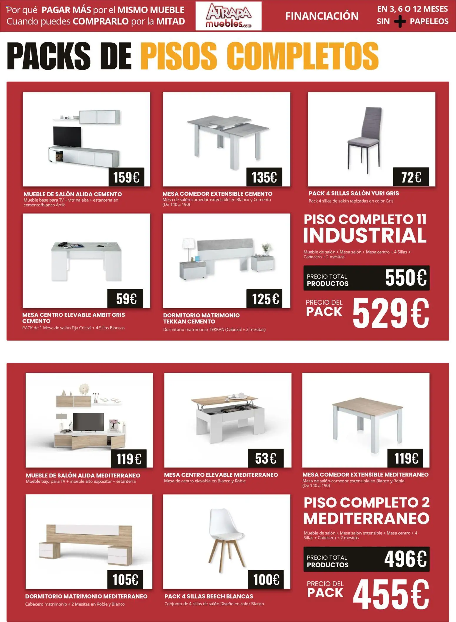 Atrapa Muebles folleto │ válido desde el 01.04.2026 | Página: 3 | Productos: Mesa