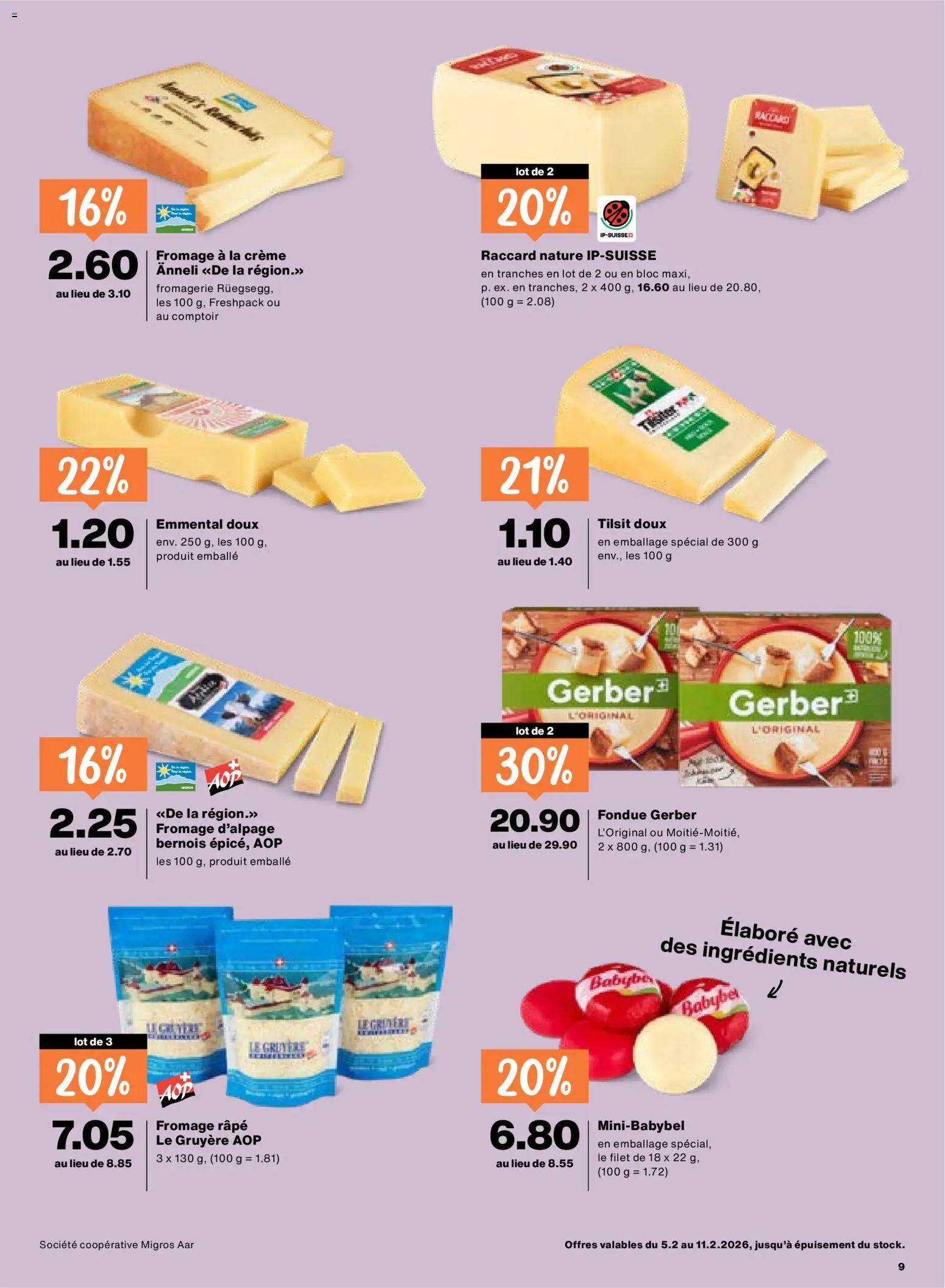 Migros Aktionen FR – gültig ab 05.02.2026 | Seite: 9
