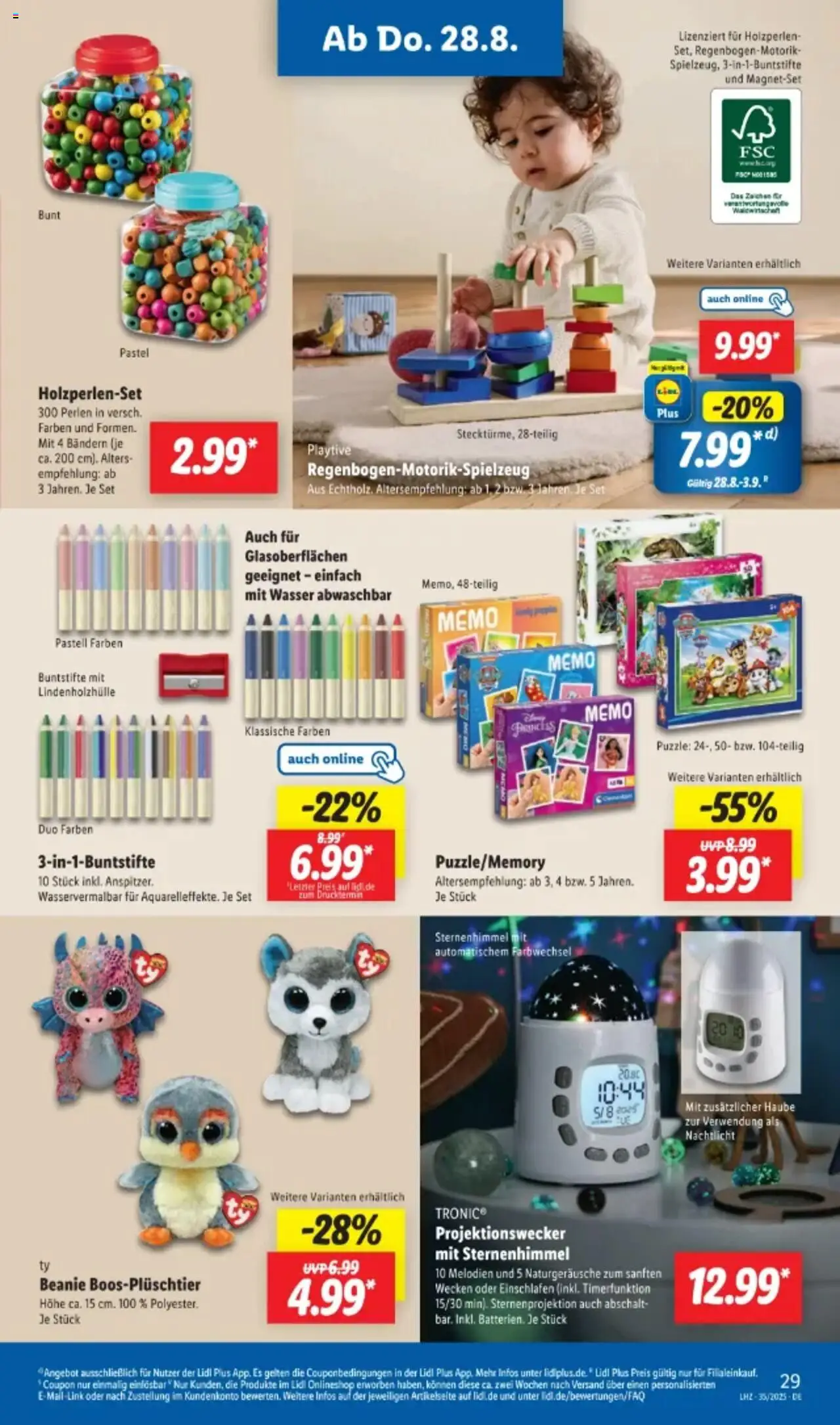 Lidl Prospekt 	 - gültig ab dem 25.08.2025 | Seite: 41 | Produkte: Wasser, Nachtlicht