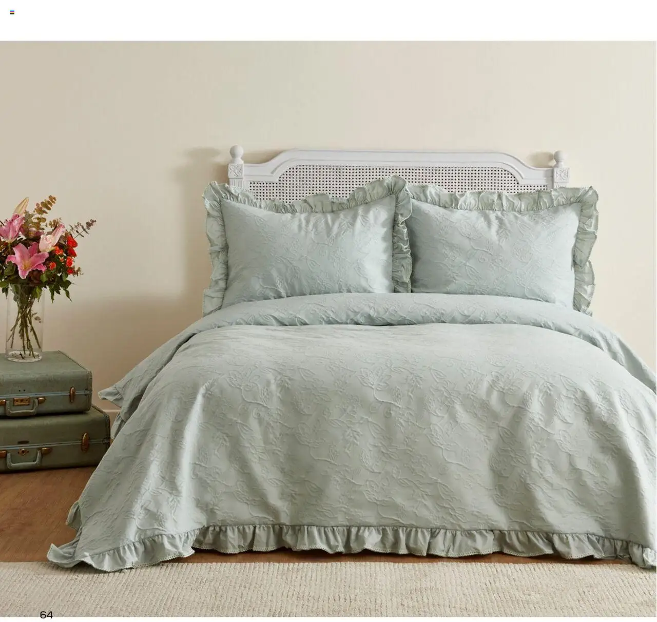 Karaca - Karaca Home - White Collection - 03.03.2025 tarihinden itibaren geçerlidir | Sayfa: 64 | Ürünler: Yatak, Yatak örtüsü