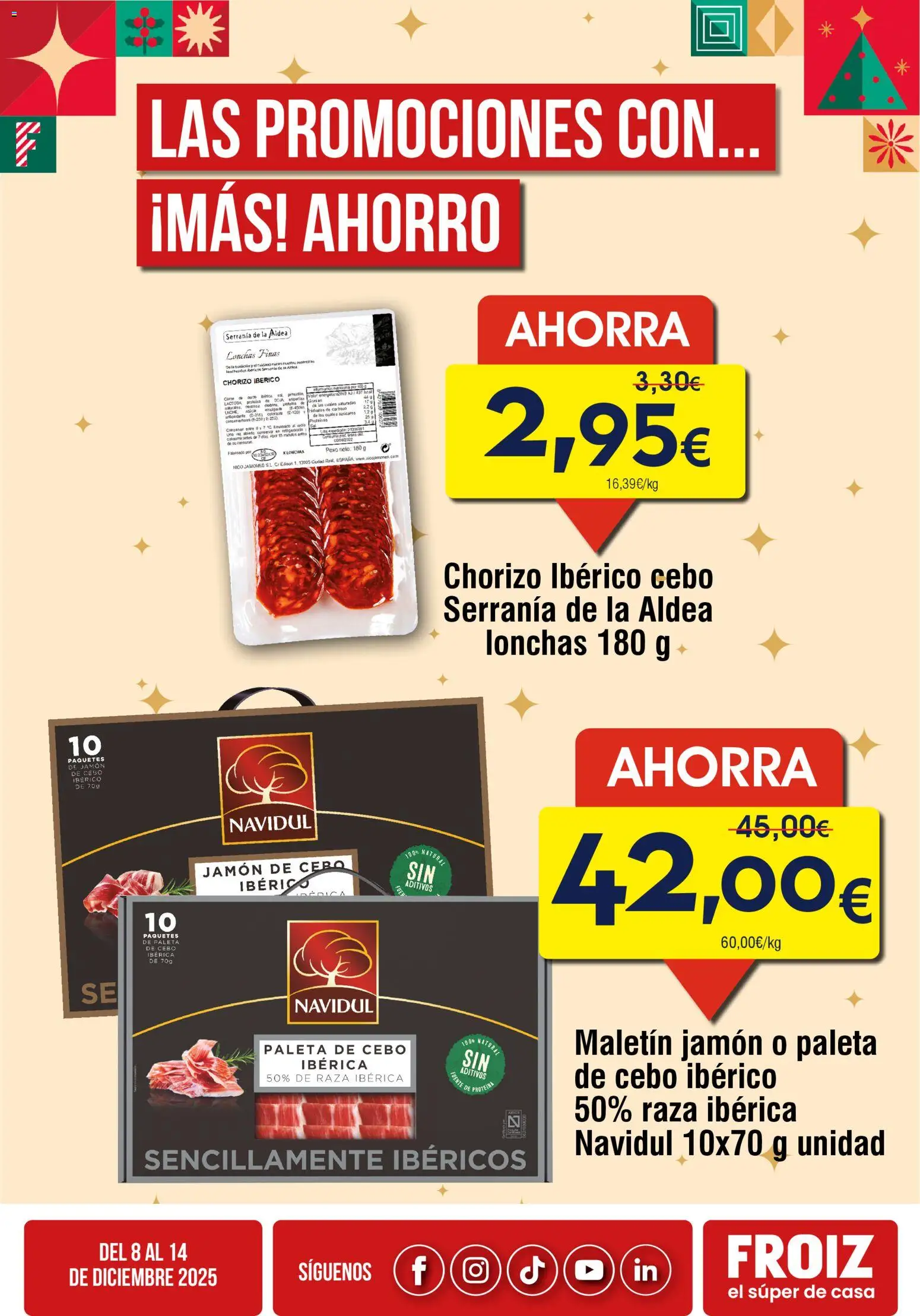 Froiz Oferta semanal │ válido desde el 08.12.2025 | Página: 2 | Productos: Jamón, Peso