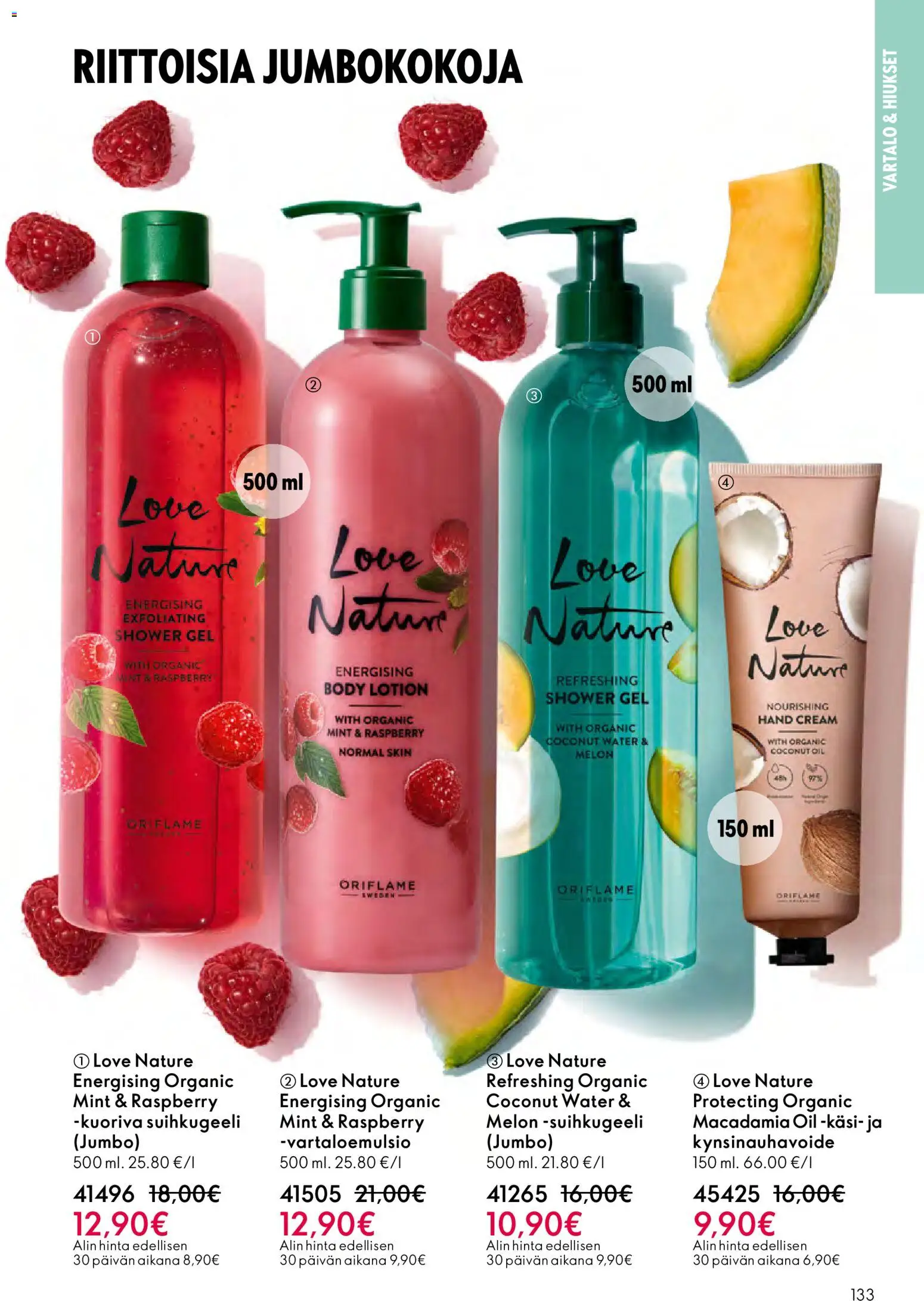 Oriflame - Esite 17 – voimassa 10.12.2025 alkaen | Sivu: 133 | Tuotteet: Suihkugeeli