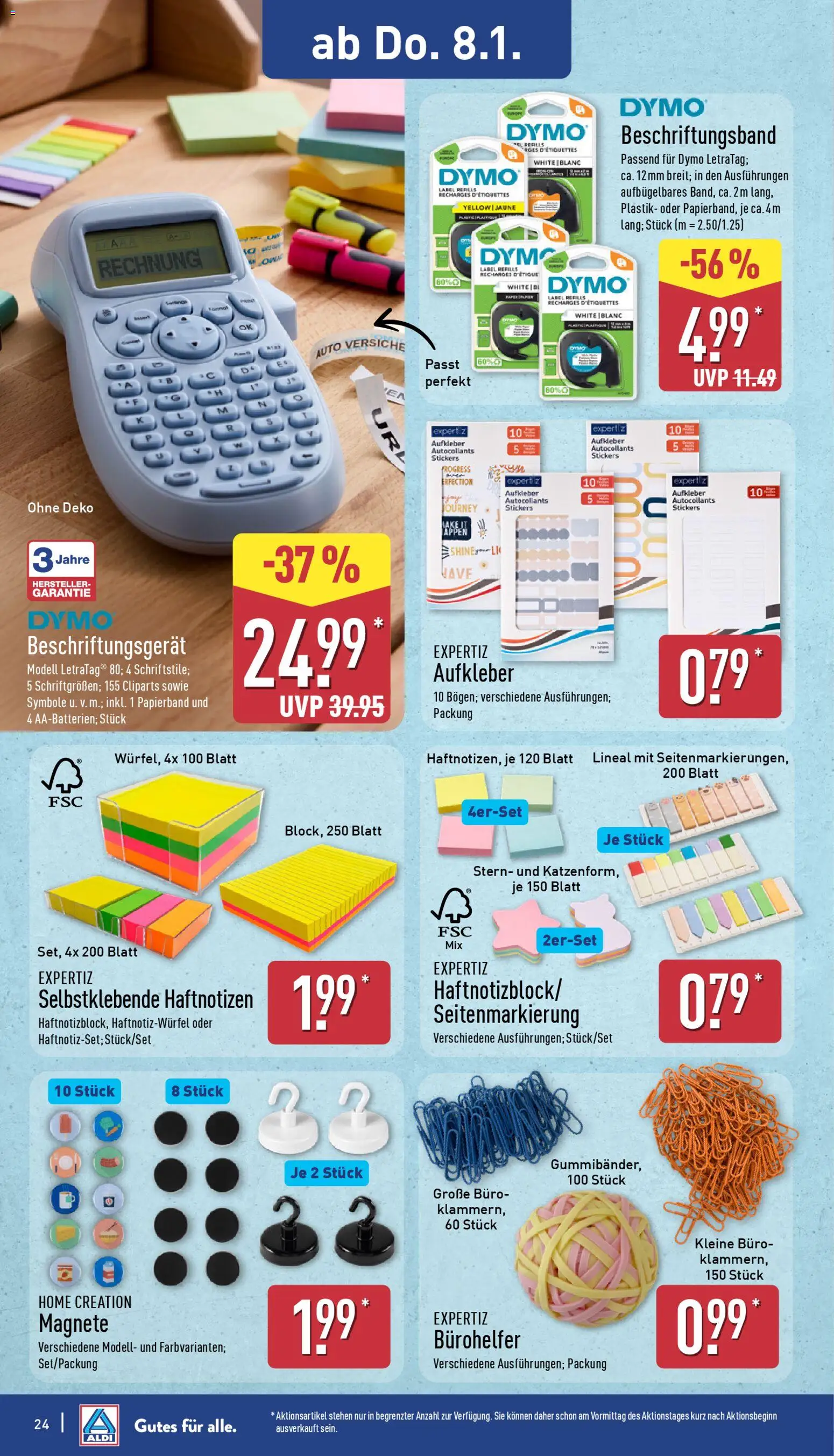 Aldi Prospekt 	 – gültig ab 05.01.2026 | Seite: 24 | Produkte: Home creation