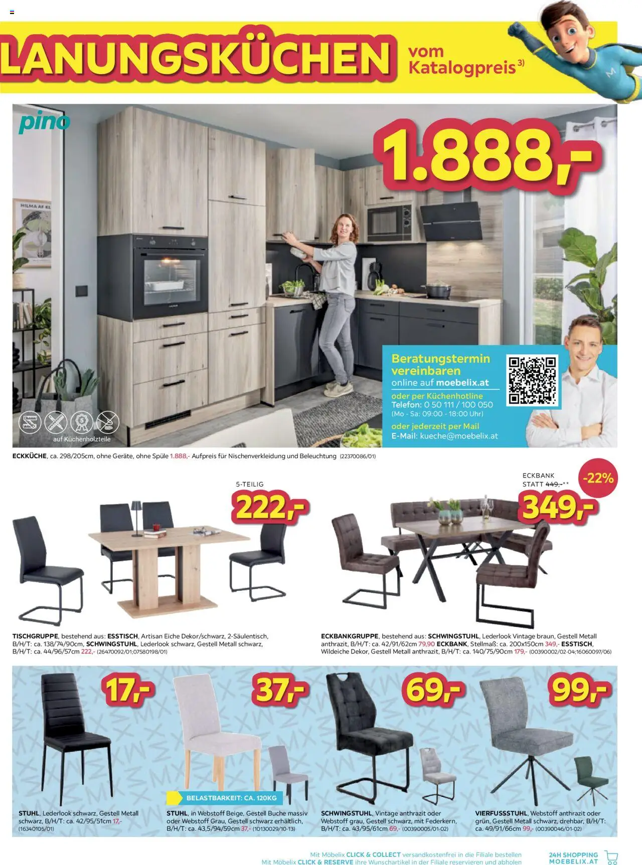 Möbelix Angebote gültig ab 19.08.2025 | Seite: 5 | Produkte: Telefon, Uhr