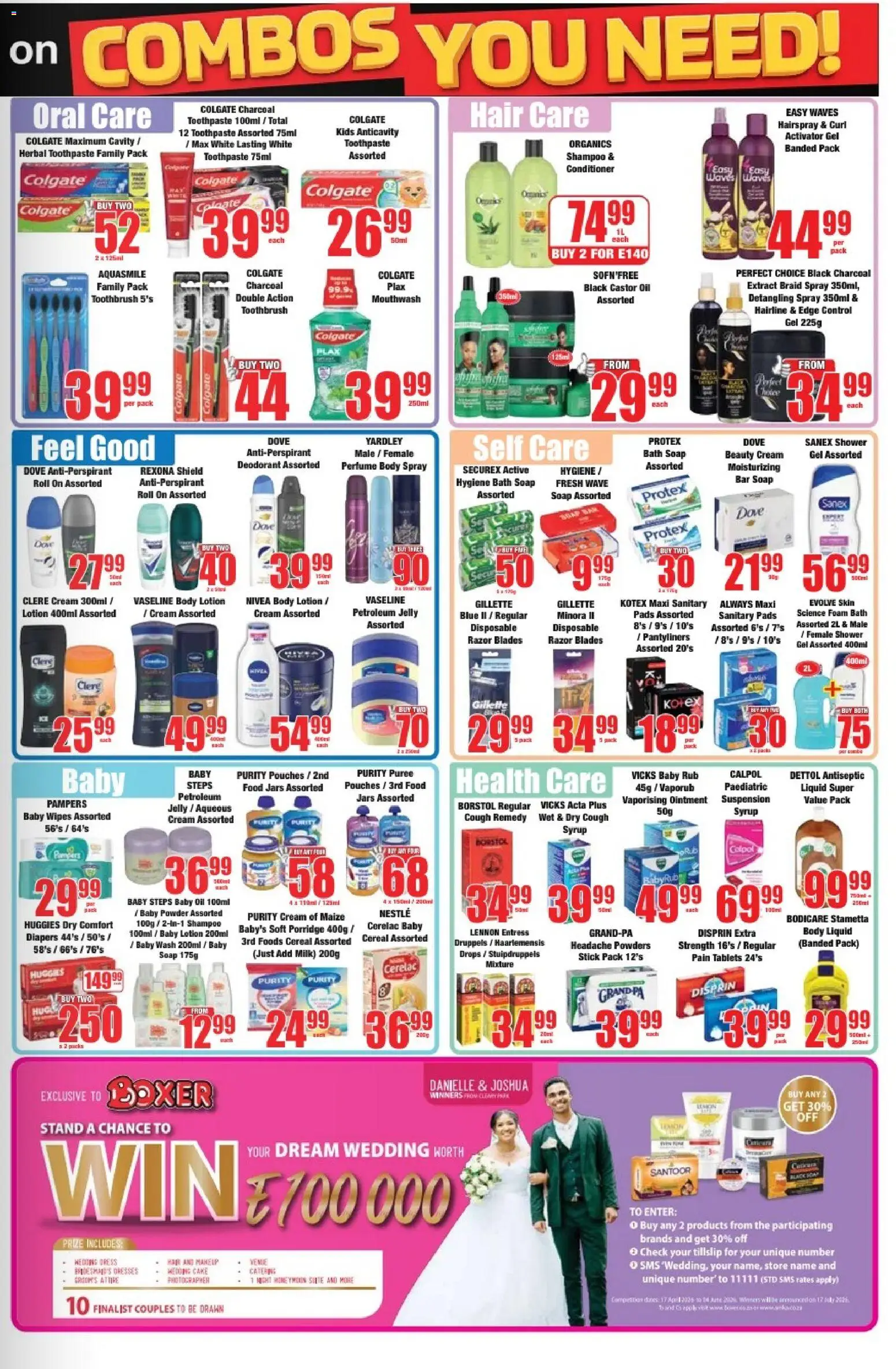 New Boxer catalogue – valid from 17.04.2026 | Page: 7 | Products: Perfume, Toothpaste, Foam, Lotion