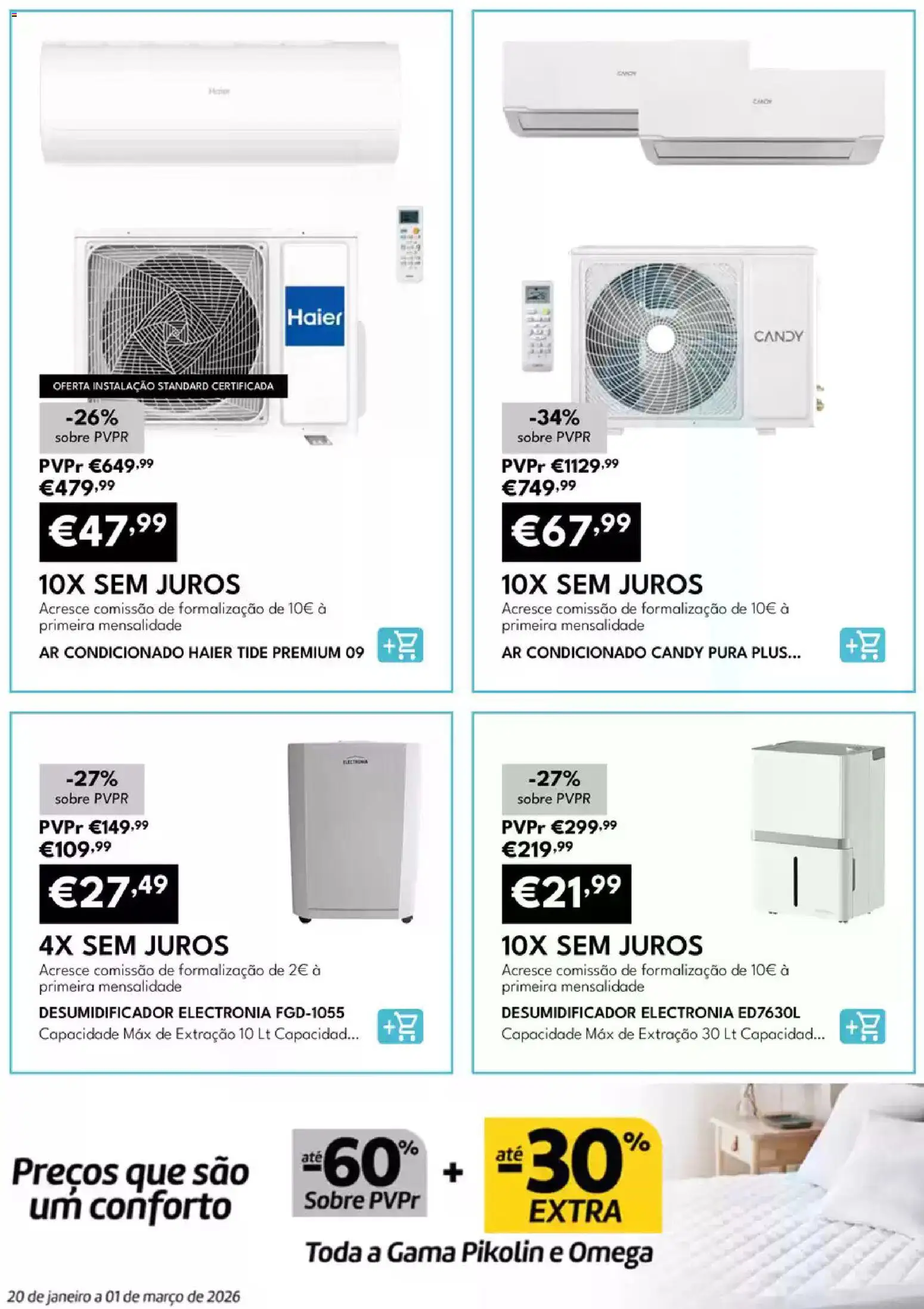 Radio Popular folheto │ válido de 03.02.2026 | Página: 18 | Produtos: Ar condicionado, Desumidificador