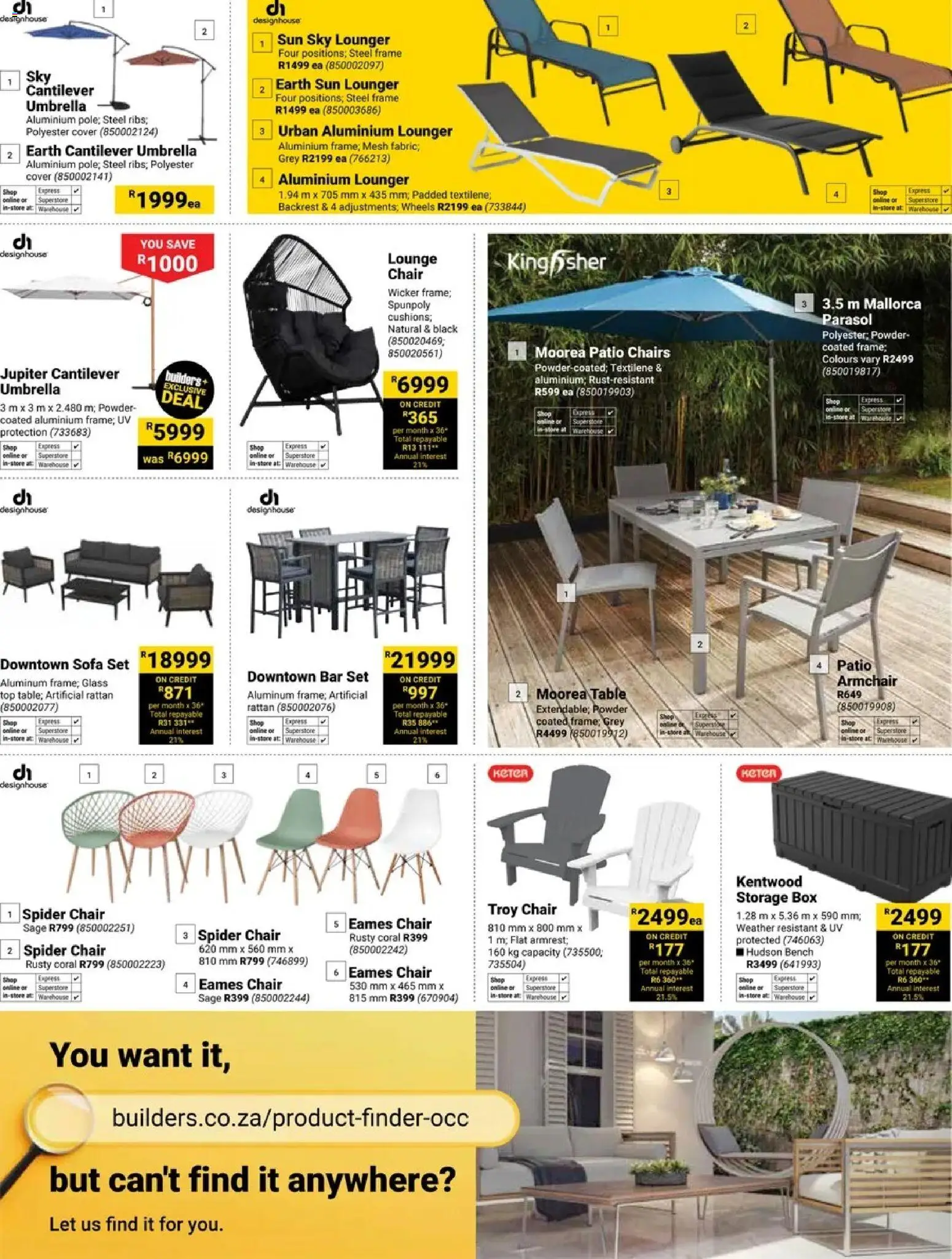New Builders catalogue – valid from 02.12.2025 | Page: 13 | Products: Sofa, Armchair, Chair, Powder
