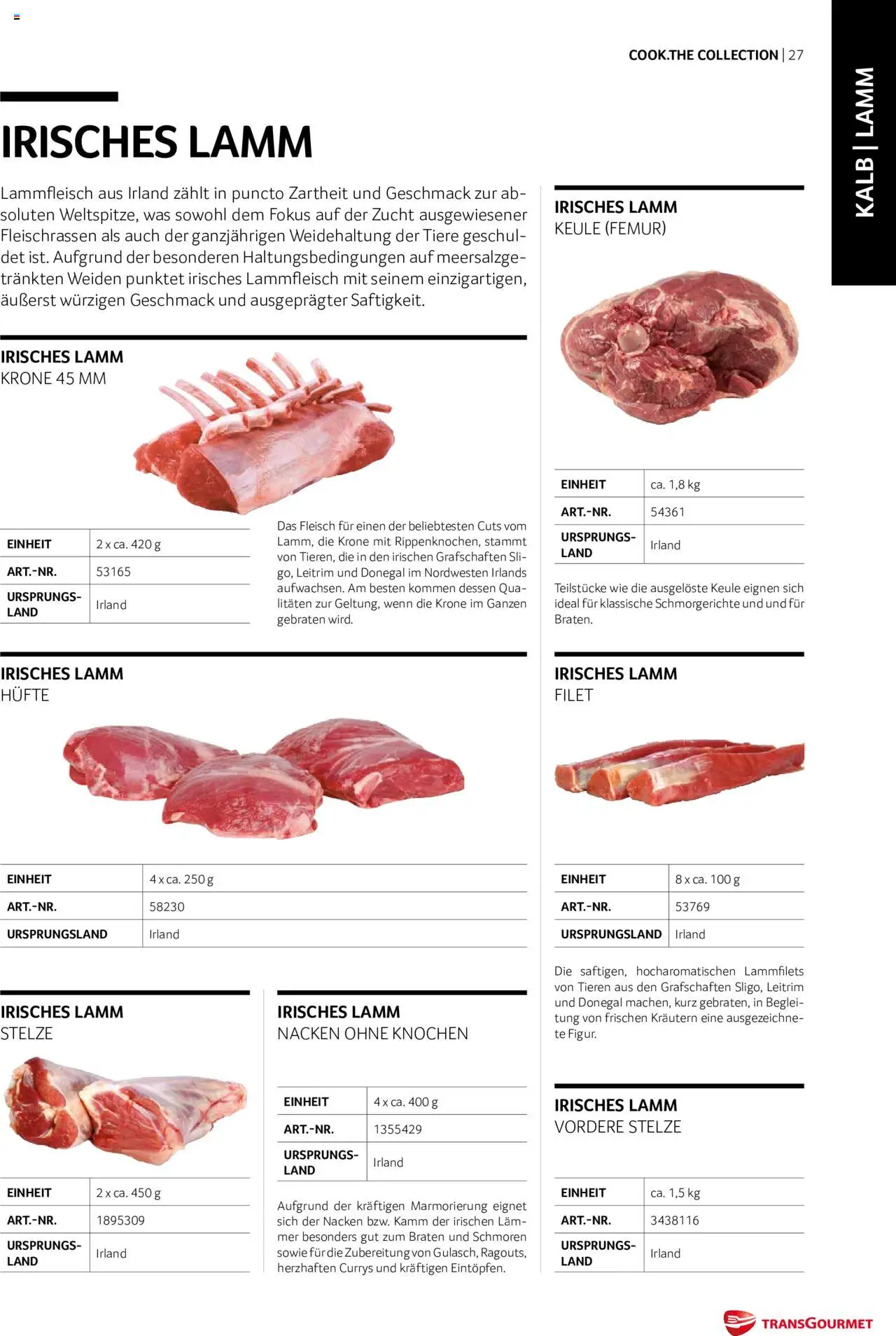 Transgourmet Cook Look-Book gültig ab 01.09.2023 | Seite: 27
