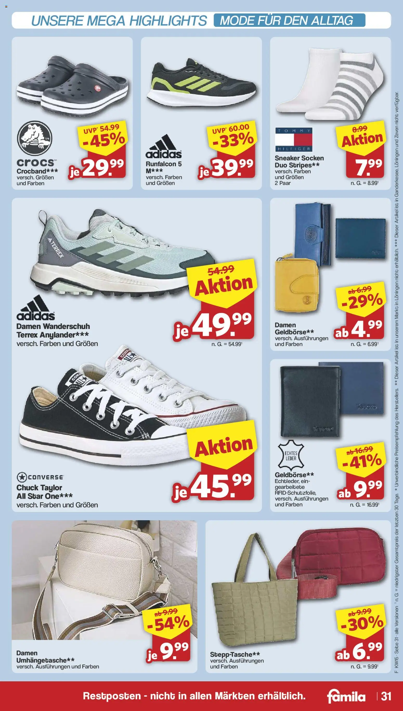 Famila Nordwest Prospekt 	 – gültig ab 07.04.2026 | Seite: 33 | Produkte: Socken