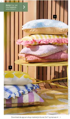 KARWEI - Buitenleven special - Voorbeeld van een folder van KARWEI, geldig van 03.03.2025 | Pagina: 46 | Producten: Kussens