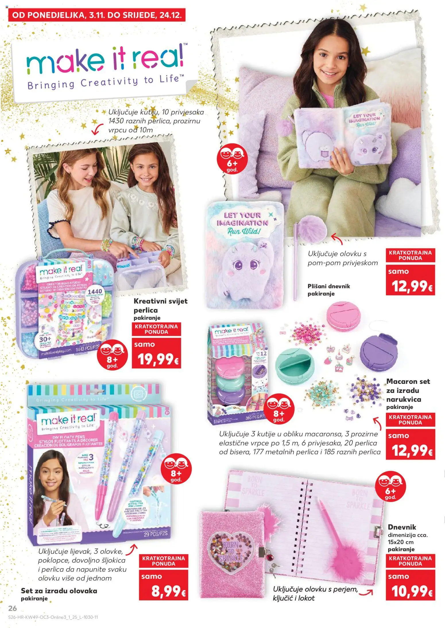 Kaufland katalog | vrijedi od 01.12.2025 | Stranica: 26 | Proizvodi: Narukvica