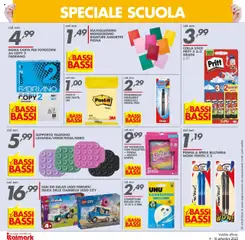 Volantino Italmark del 04.09.2025 | Pagina: 18 | Prodotti: Notebook, Ciambelle, Colla, Correttore