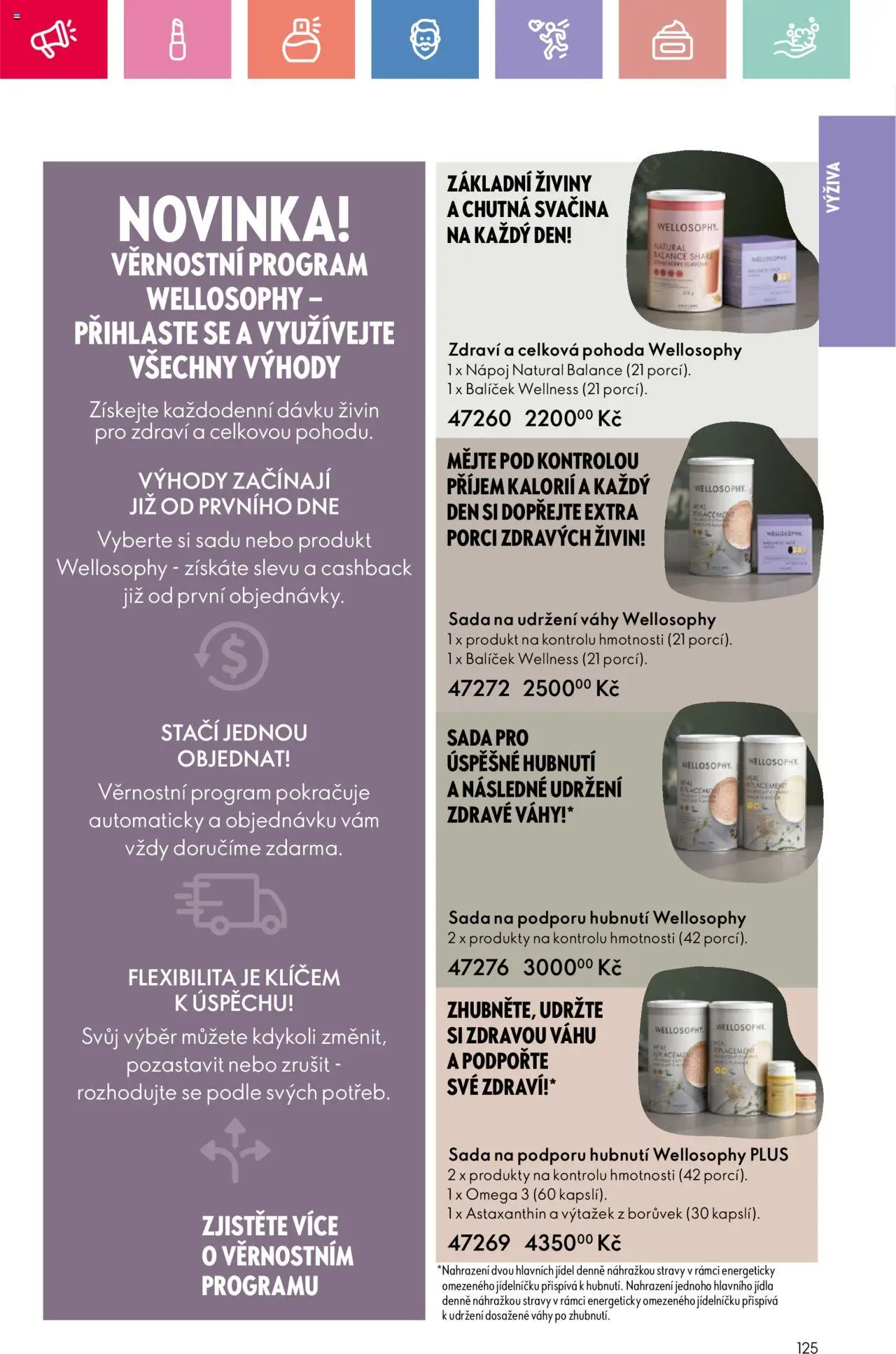 Oriflame katalog č.08/2025 od 25.05.2025 | Strana: 125 | Produkty: Omega 3, Omega