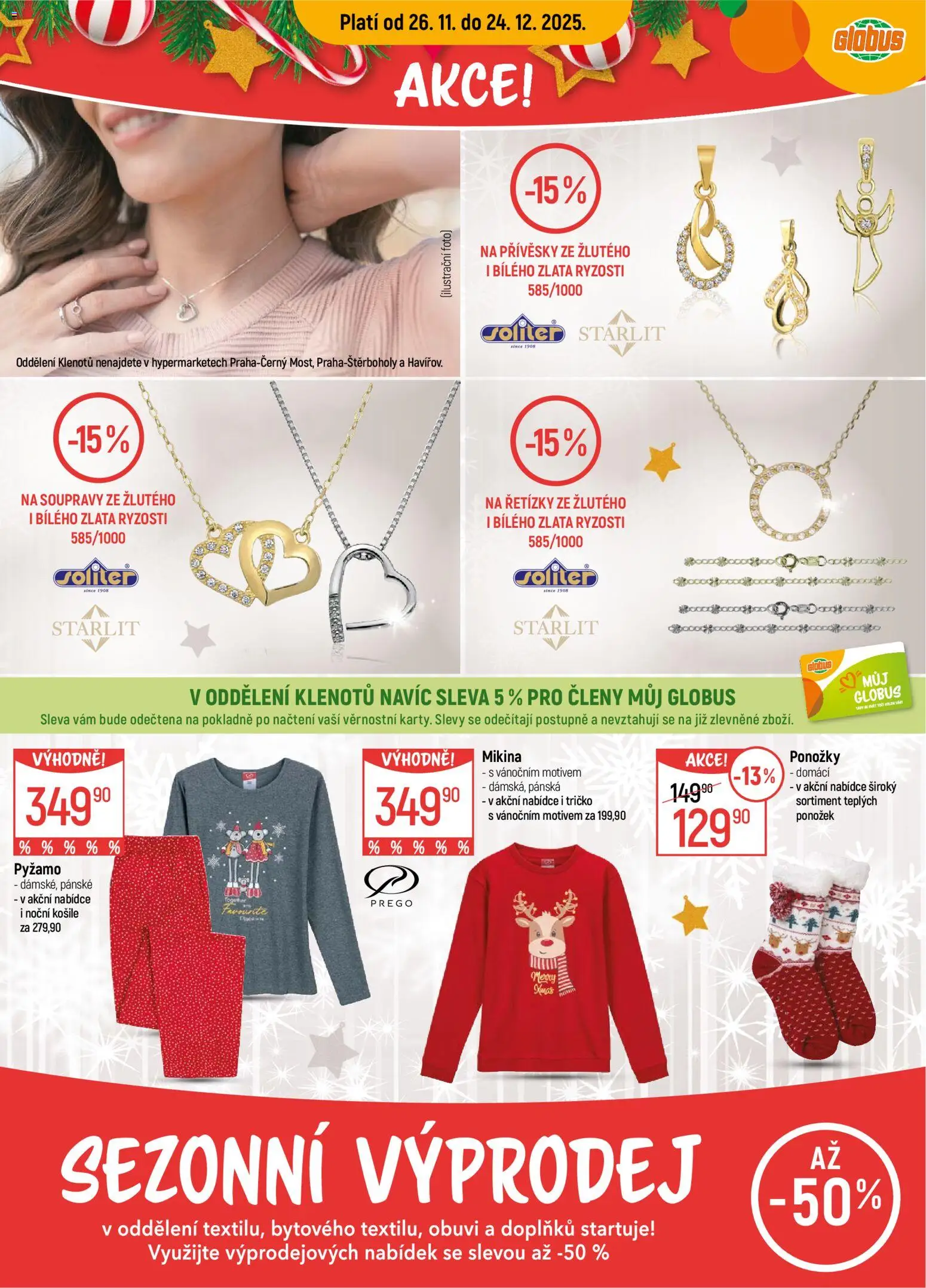 Globus leták - Praha Zličín od 17.12.2025 | Strana: 20 | Produkty: Košile, Globus, Pyžamo, Noční košile
