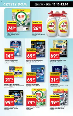Pogląd oferty "Biedronka gazetka - Oferta w tym tygodniu" - ważna od 16.10.2025 | Strona: 71 | Produkty: Cleaner, Kapsułki do zmywarki, Tabletki do zmywarki, Sól