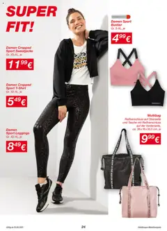 Kik Prospekt aktuell gültig ab 25.08.2025 | Seite: 24 | Produkte: Leggings, Uhr, Tasche