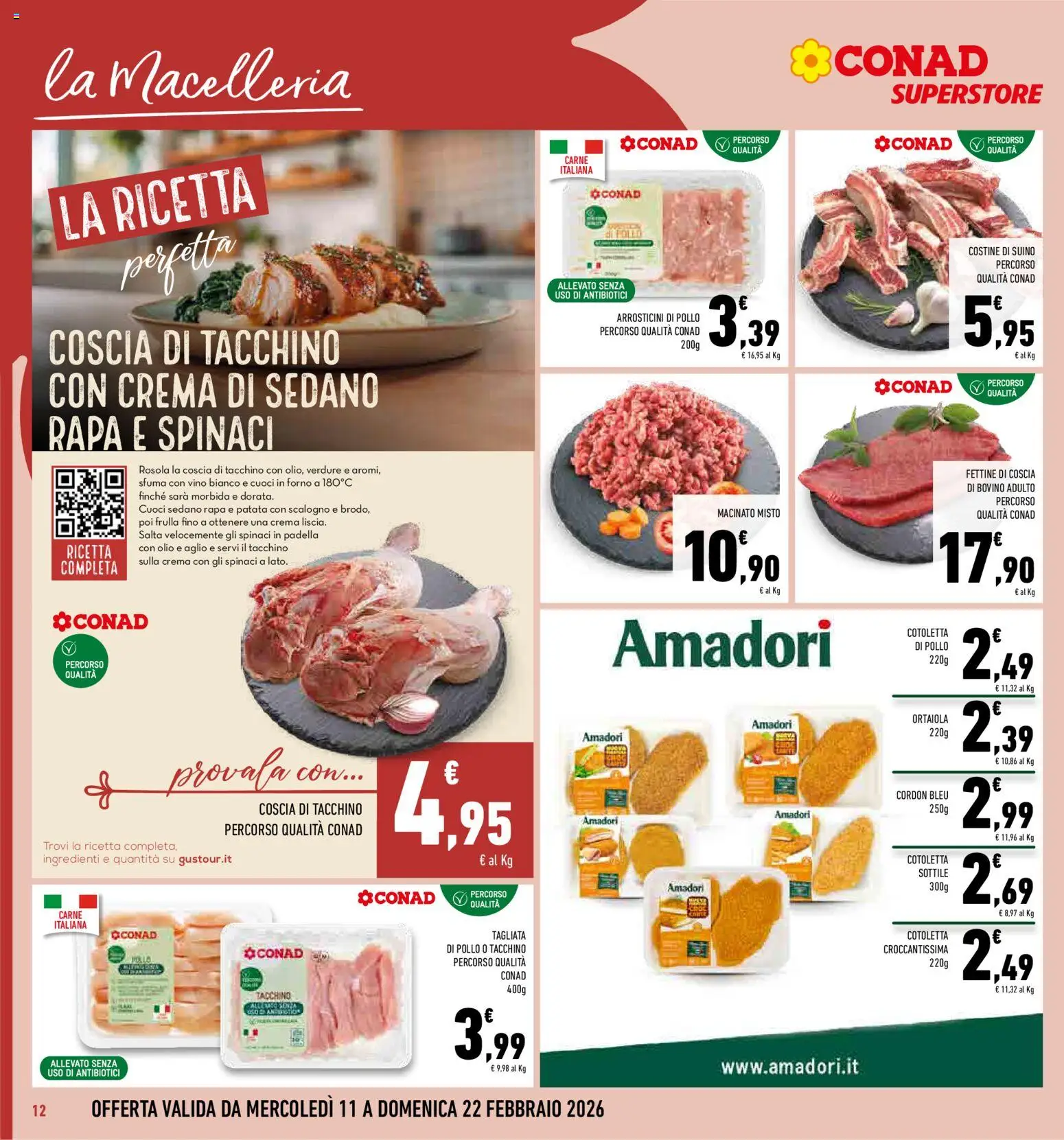 Volantino Conad del 11.02.2026 | Pagina: 12