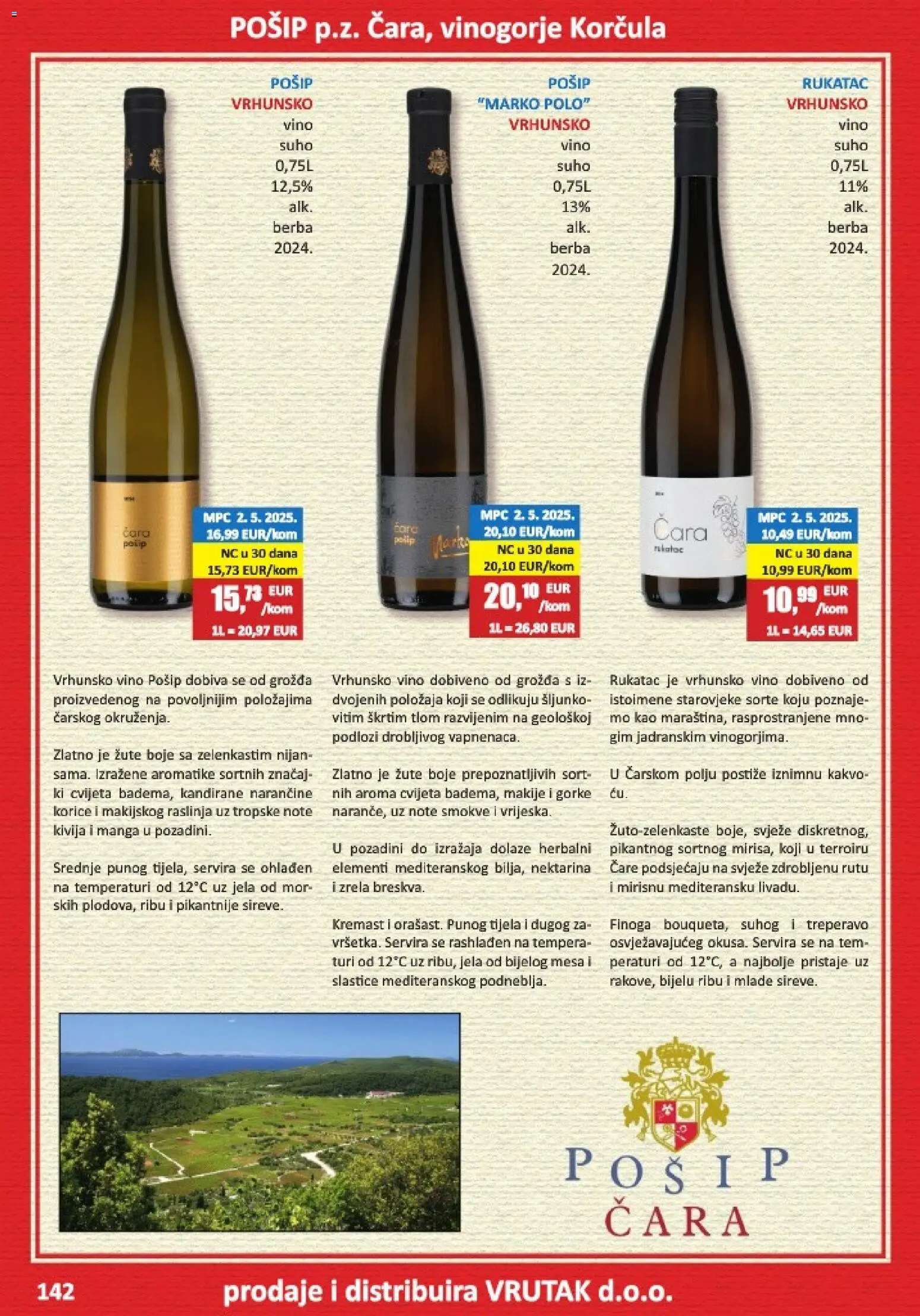 Vrutak katalog | vrijedi od 01.11.2025 | Stranica: 142 | Proizvodi: Vino, Nektarina