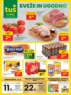 Tuš katalog - pregled letaka veljavnega od 27.08.2025