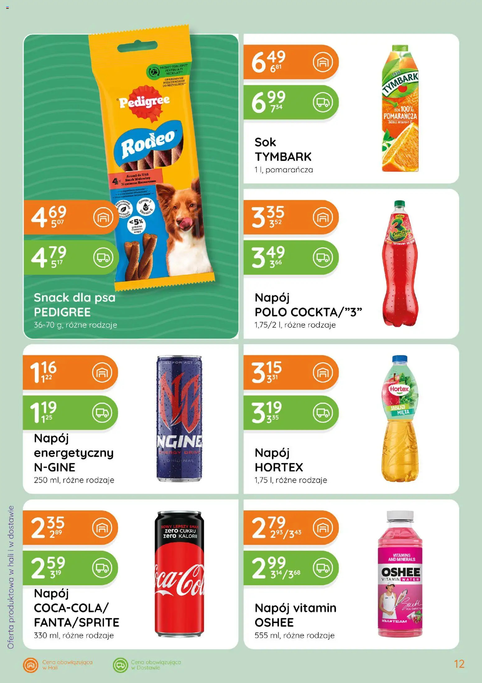 Eurocash gazetka - Ofensywa Spożywcza od 02.04.2026 | Strona: 12 | Produkty: Mięta, Pedigree, Sok