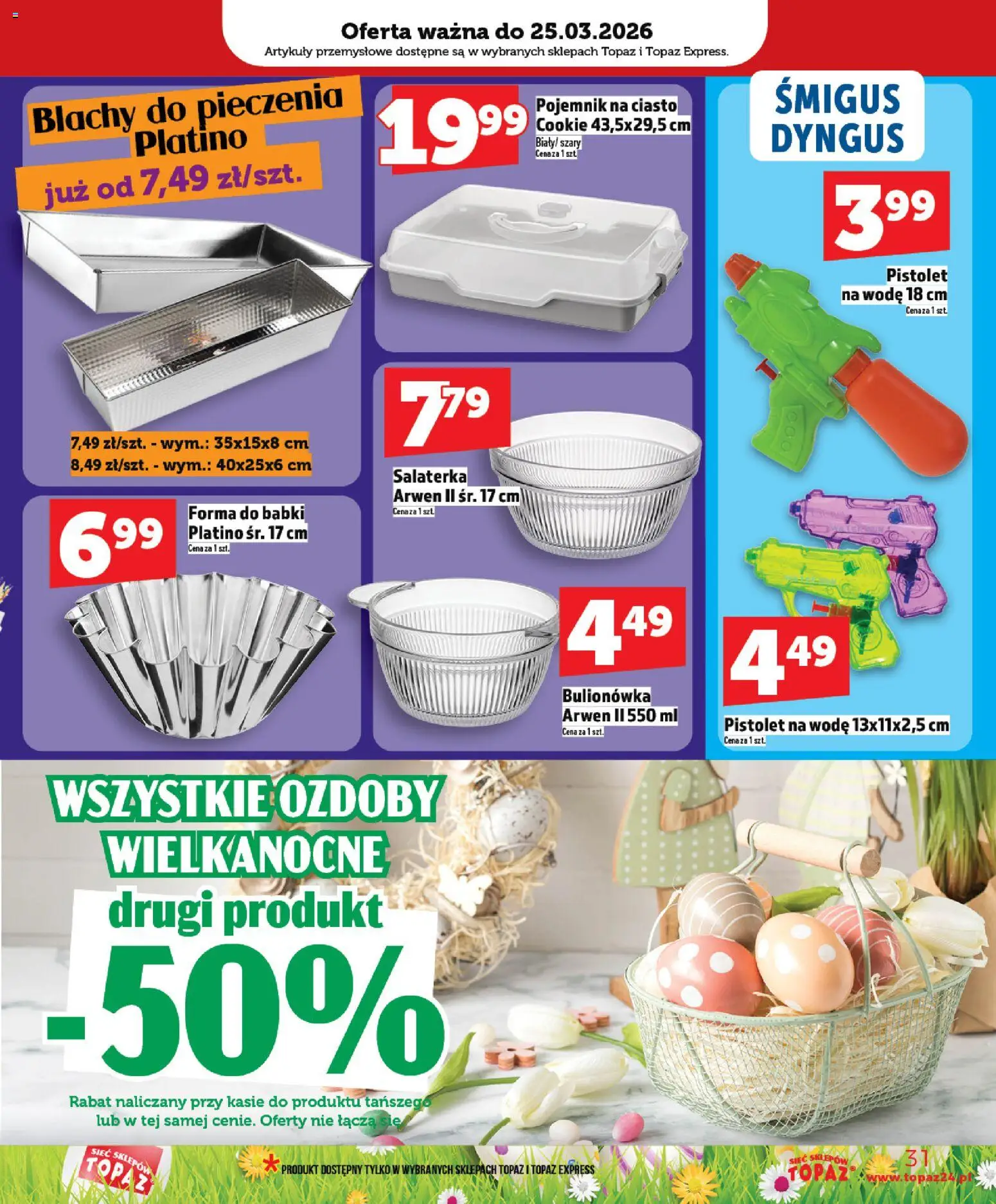 Topaz gazetka - MAZ od 19.03.2026 | Strona: 31