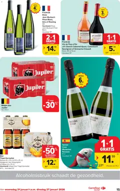 Carrefour market folder week 4 - Voorbeeld van een folder van Carrefour market, geldig van 21.01.2026 | Pagina: 15 | Producten: Bier