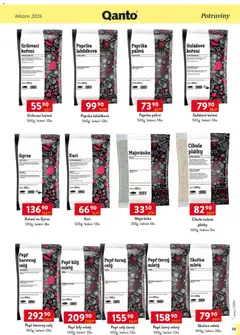 Náhled letáku Astur & Qanto leták - Velkoobchod 03/2026 od 01.03.2026 | Strana: 131 | Produkty: Koření, Zelenina, Potraviny, Cibule