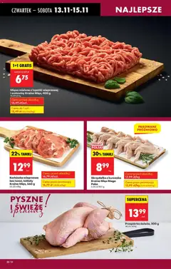 Pogląd oferty "Przepiórka świeża, 300 g, Przepiórka świeża, 300 g" - ważna od 13.11.2025 | Strona: 24