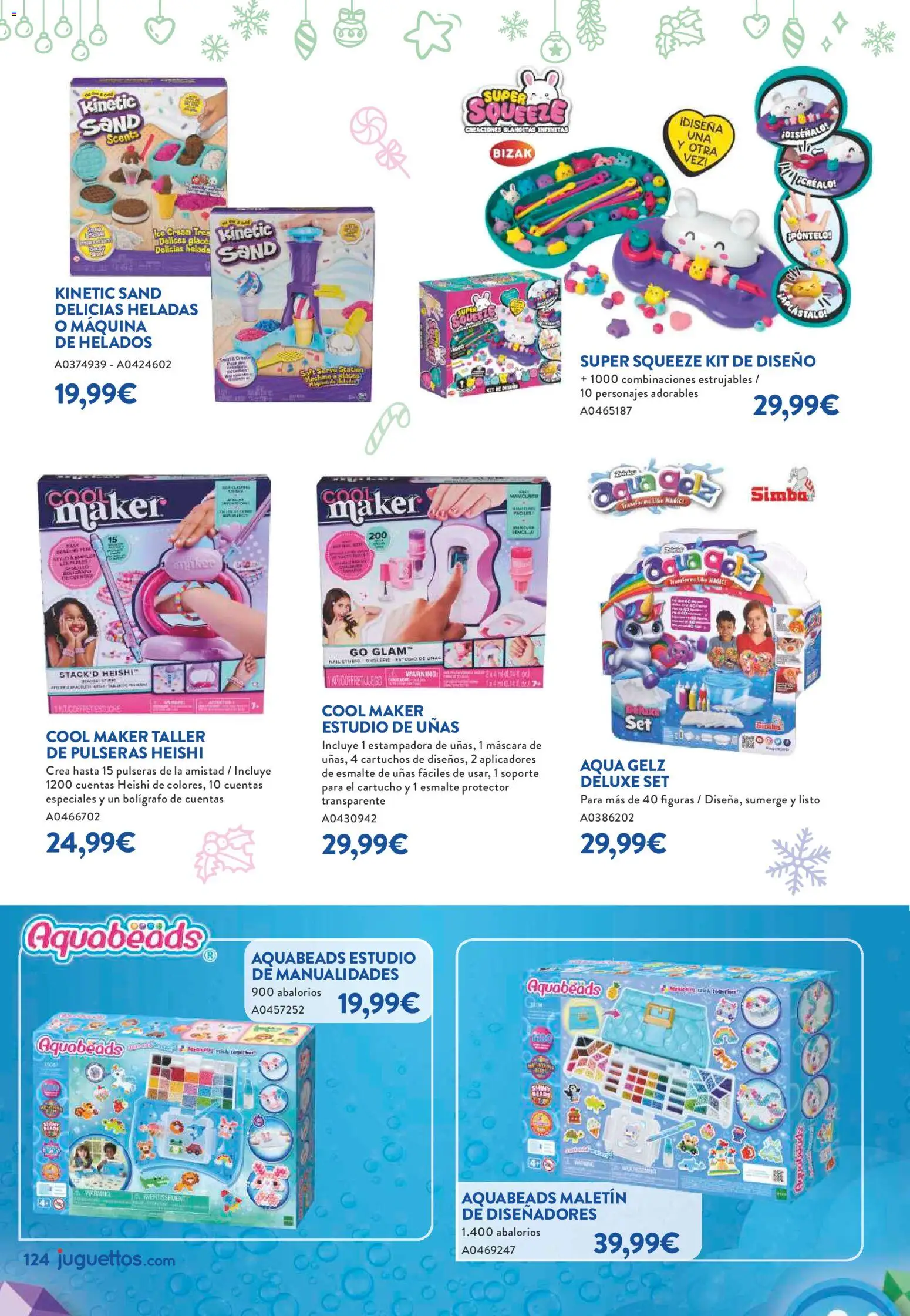 Juguettos catálogo Navidad │ válido desde el 27.10.2025 | Página: 124 | Productos: Máscara, Esmalte de uñas