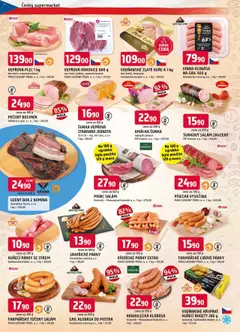 Trefa leták od 16.07.2025 | Strana: 2 | Produkty: Klobása, Točený salám, Vysočina, Vepřová plec