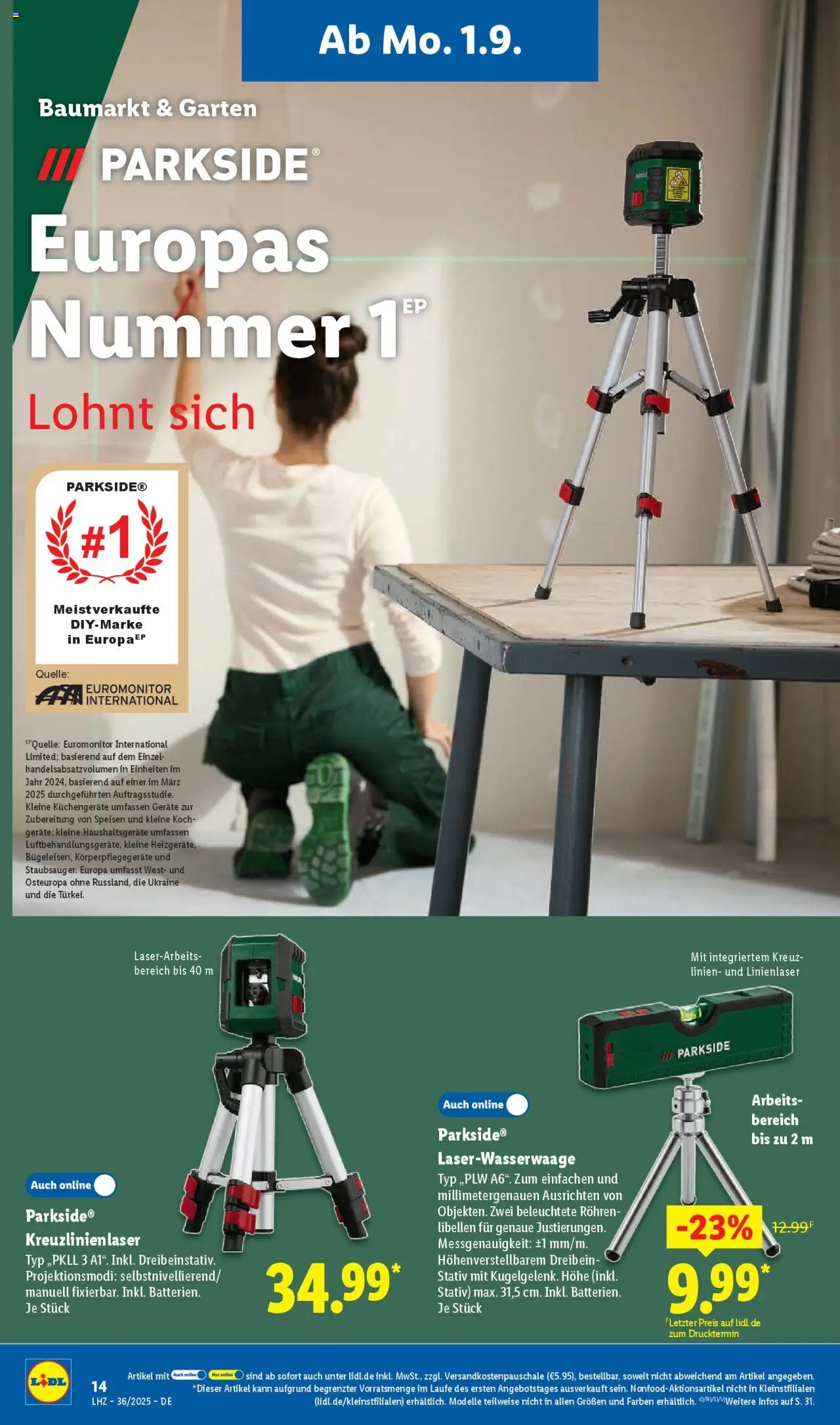 Lidl Prospekt Holzminden	 - gültig ab dem 01.09.2025 | Seite: 26 | Produkte: Stativ