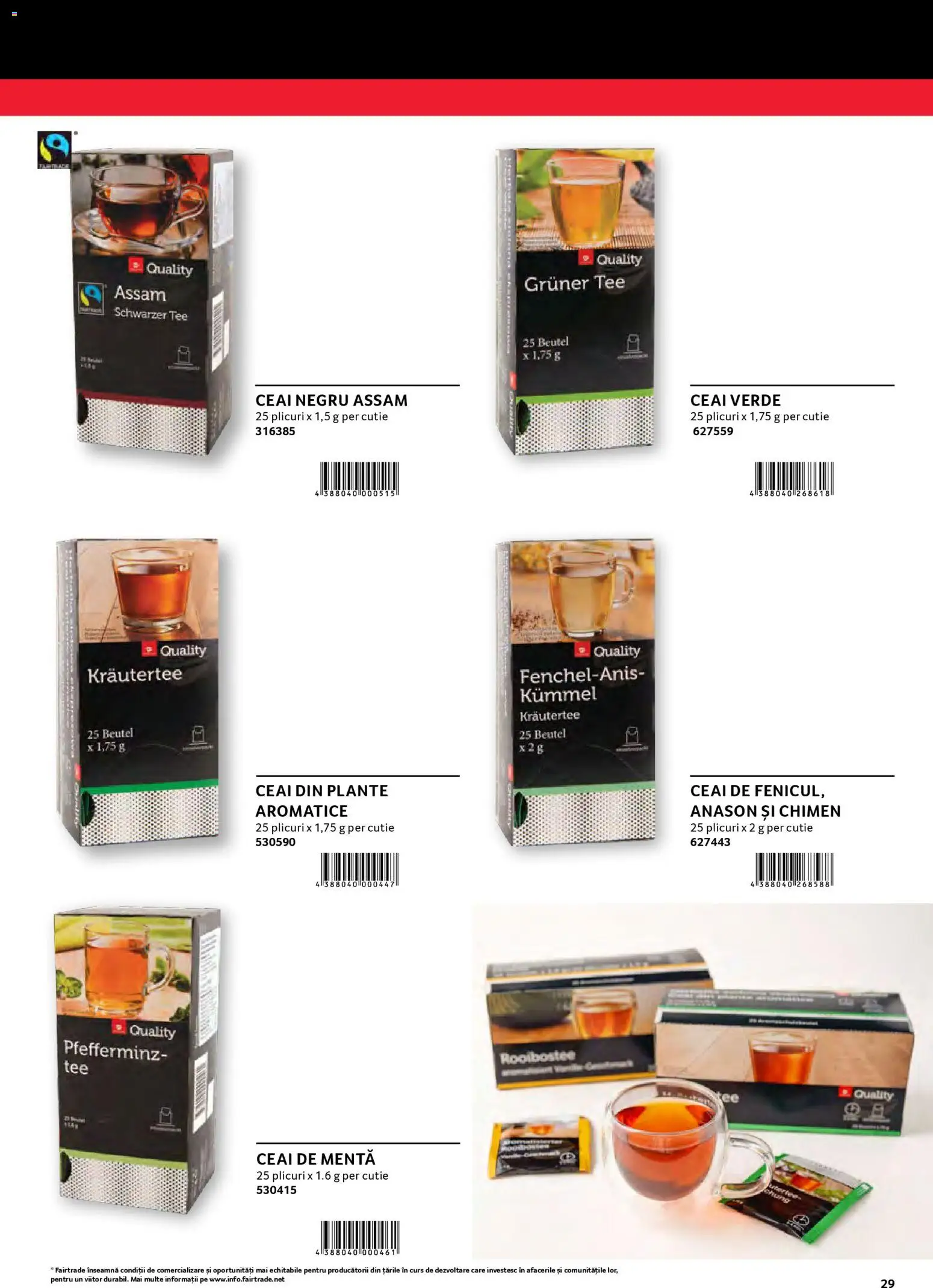 Noul catalog Selgros – valabil de la 30.01.2026 | Pagină: 29 | Produse: Midi elbise, Cutie, Ceai