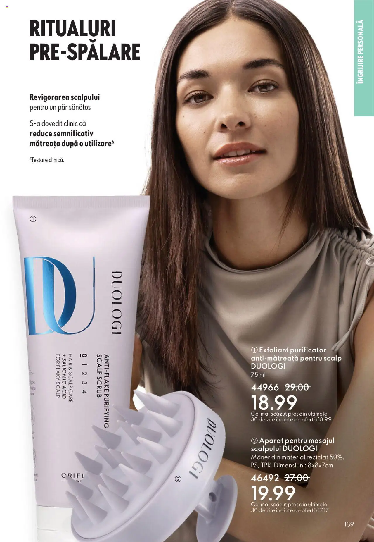 Noul catalog Oriflame – valabil de la 12.11.2025 | Pagină: 139 | Produse: Exfoliant, Scrub, Mâner