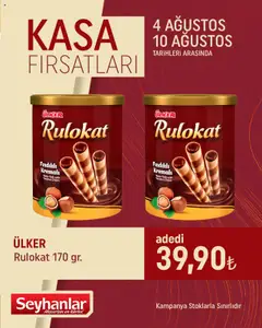 04.08.2025 tarihinden itibaren geçerli olan Seyhanlar Market kataloğu önizlemesi