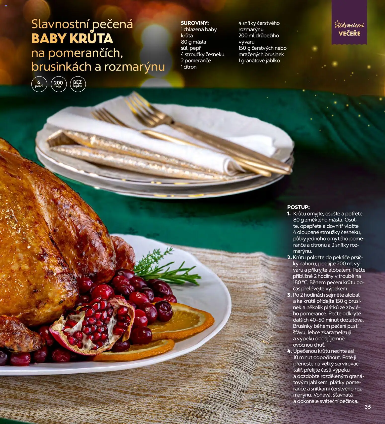 Albert magazín od 01.12.2025 | Strana: 35 | Produkty: Hodiny, Granátové jablko, Pomeranče, Krůta