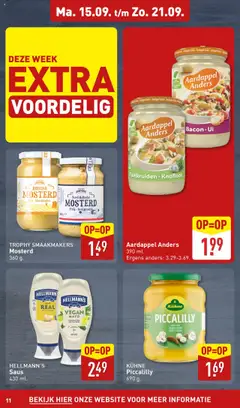  | Pagina: 11 | Producten: Ui, Bacon, Saus, Knoflook