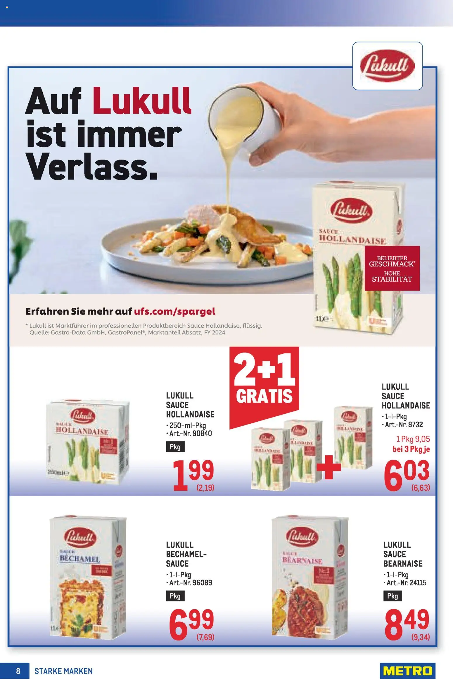 Metro Starke Marken gültig ab 05.03.2026 | Seite: 8