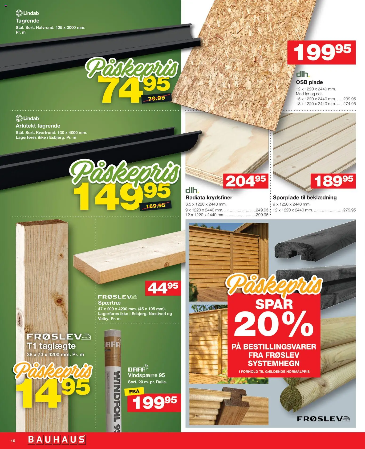 Bauhaus tilbudsavis – gyldig fra 02.04.2026 | Side: 10