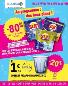 E.Leclerc - Prévisualisation de E.Leclerc catalogue de la semaine 18 valide à partir de 28.04.2026