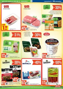 ČIA MARKET leidinys│galioja nuo 12.08.2025 | Puslapis: 8