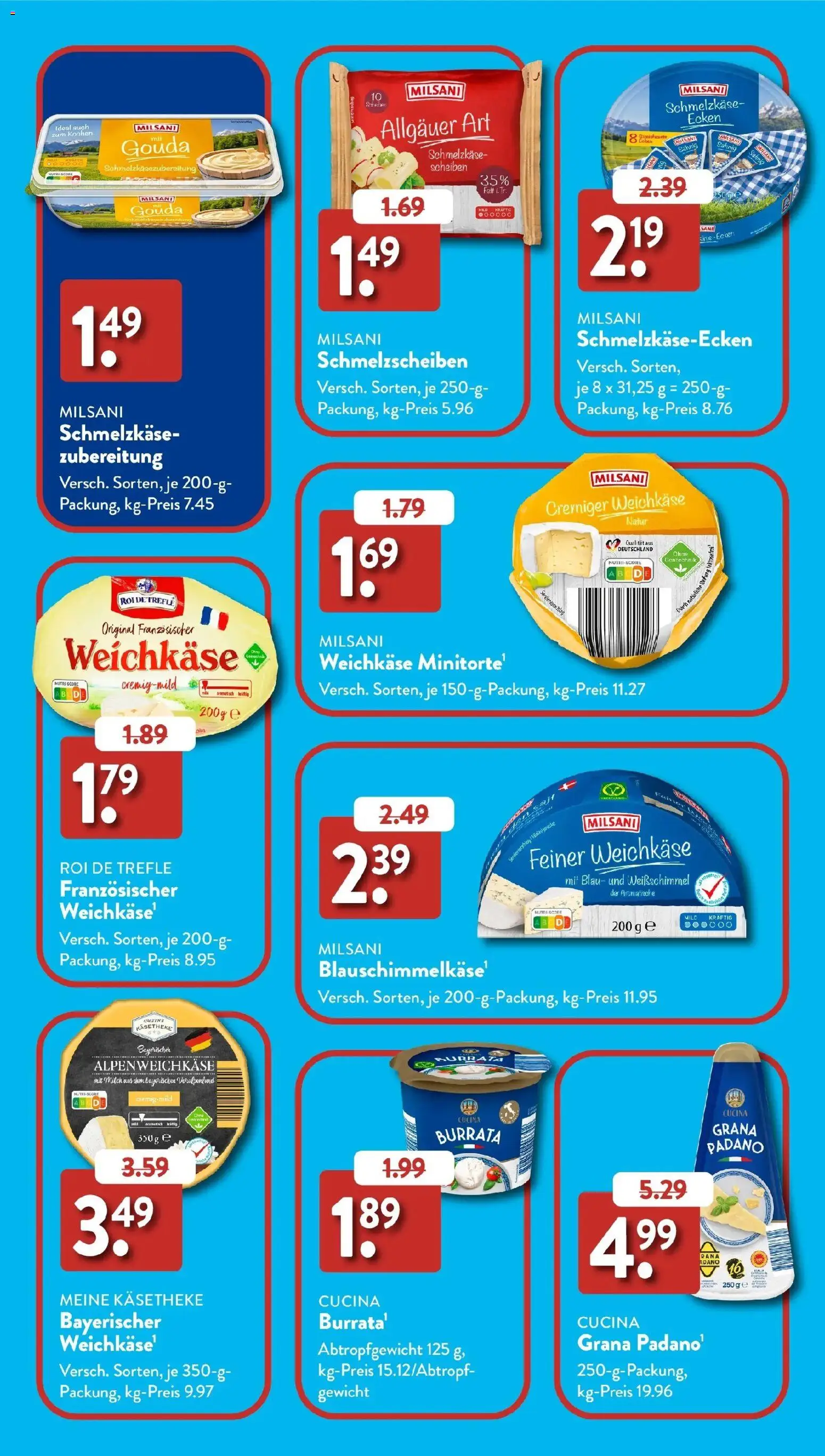 Aldi Süd Aktuelle Wochenangebote – gültig ab 20.04.2026 | Seite: 30 | Produkte: Gewicht, Milch, Gouda, Burrata