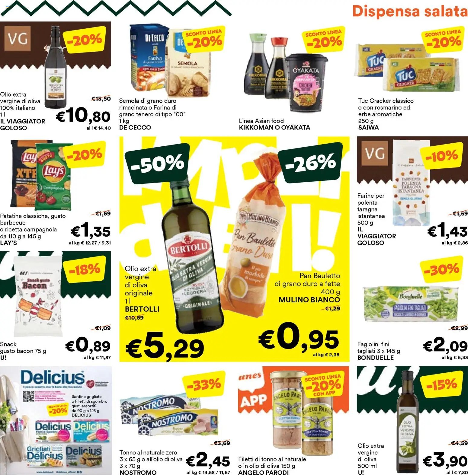 Volantino Unes del 22.10.2025 | Pagina: 11 | Prodotti: Rosmarino, Patatine, Barbecue, Olio