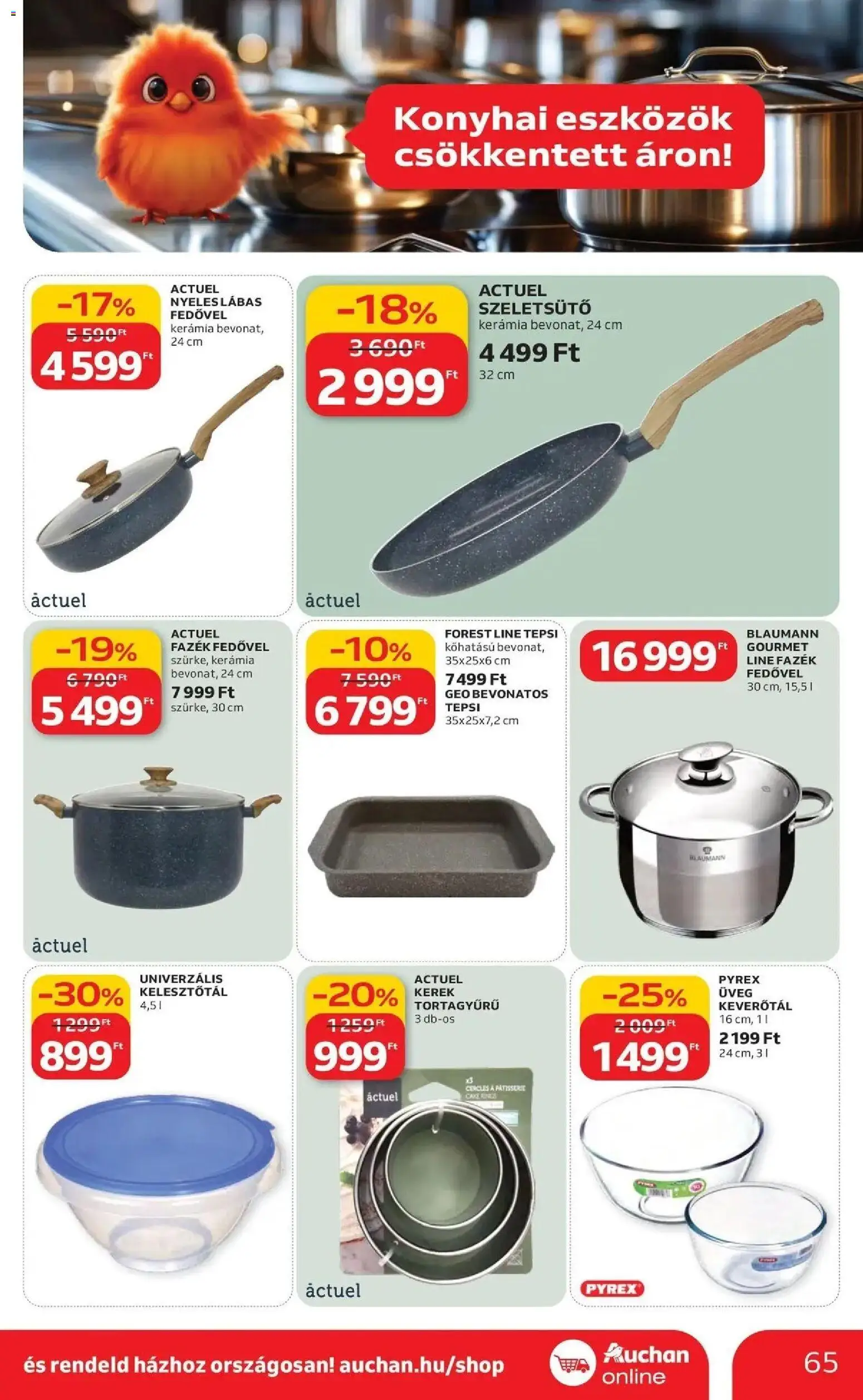 Auchan akciós ujság - amely érvényes a következő dátumtól: 19.03.2026 | Oldal: 65