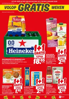 Dekamarkt - Folder - Voorbeeld van een folder van Dekamarkt, geldig van 27.12.2025 | Pagina: 29 | Producten: Pasta, Fles, Fruit, Mango