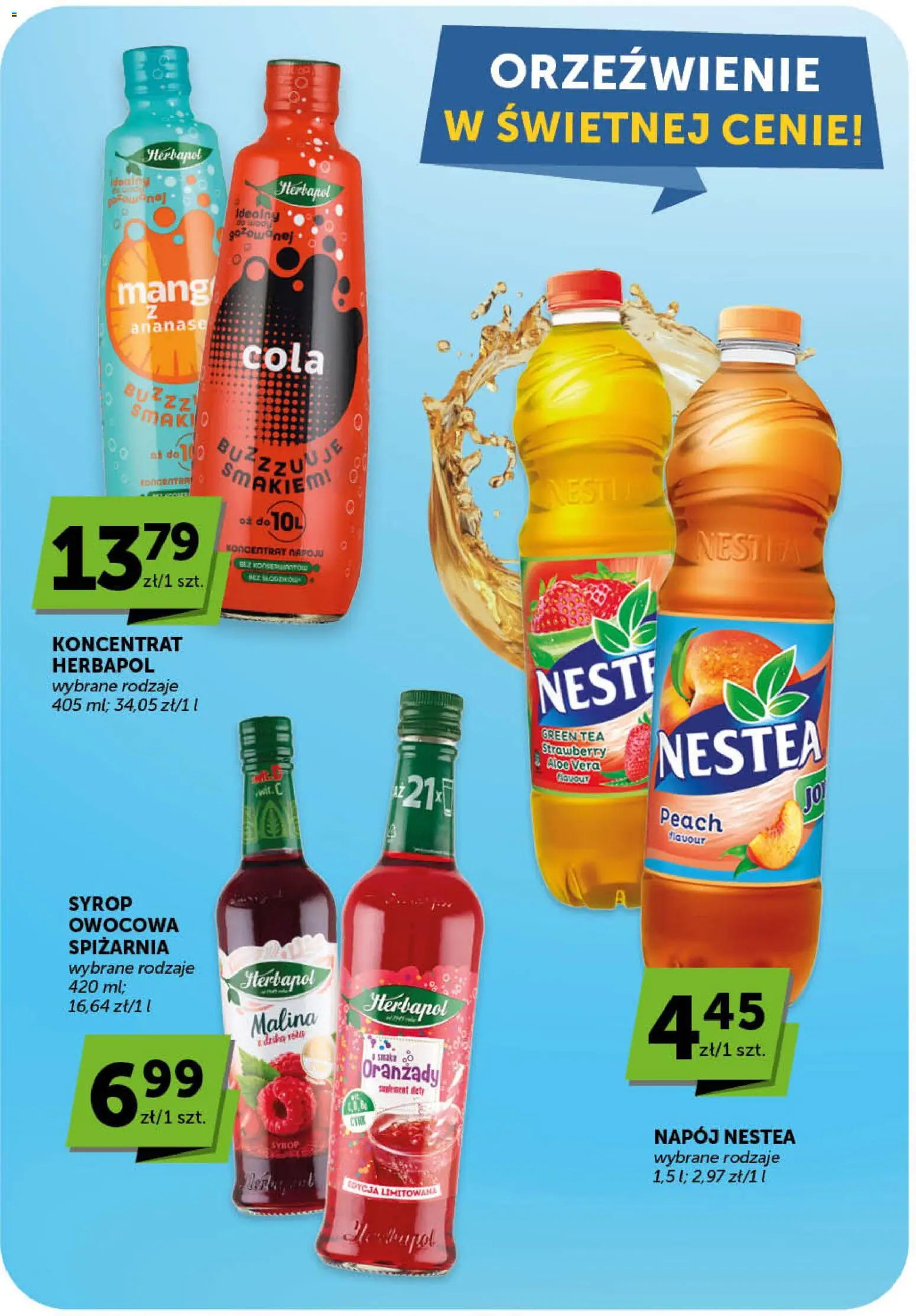 Euro Sklep gazetka - Market od 30.04.2026 | Strona: 24 | Produkty: Syrop, Malina